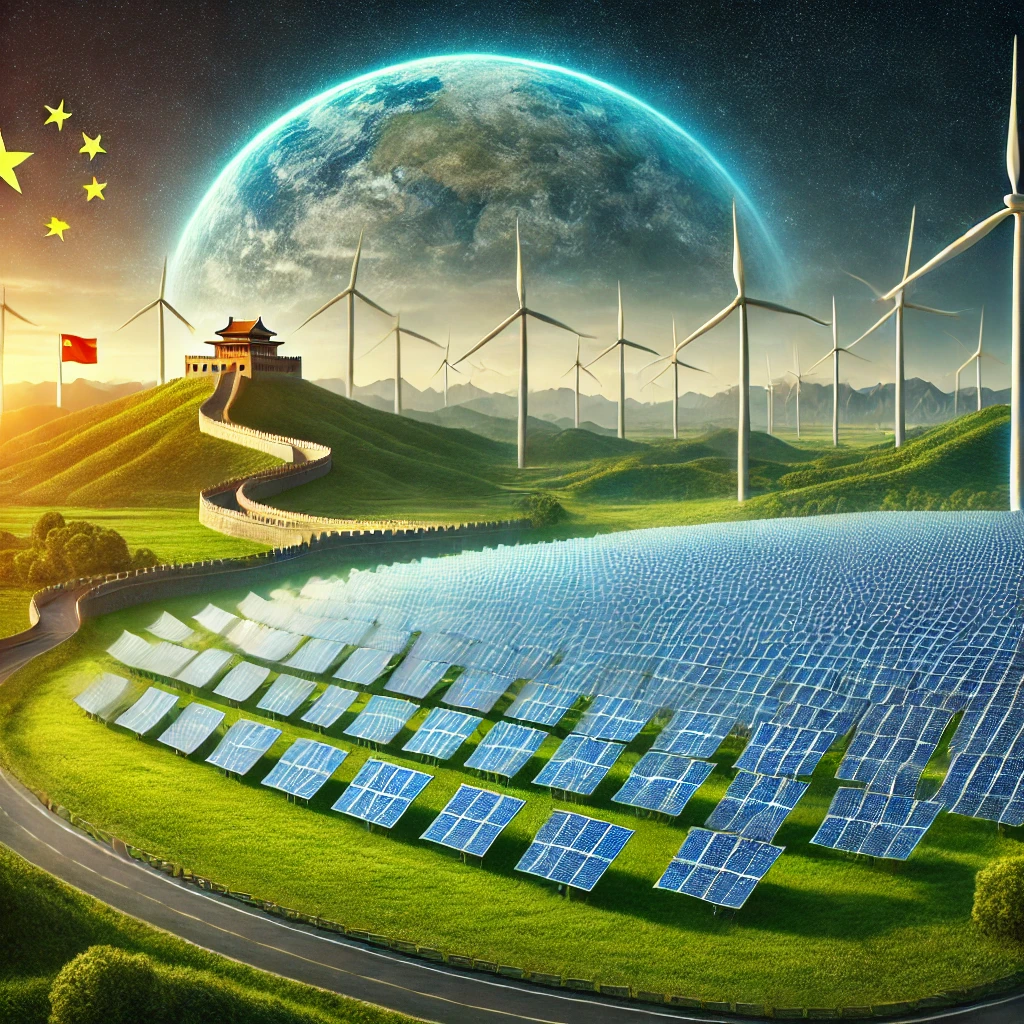 دفع الصين للطاقة الخضراء: القيادة في مجال الطاقة الشمسية والرياح